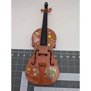 Jim Hensons Muppet Babies Country Fiddle Violin USA 1986 Missing Parts READ